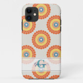 Egeïsche zomer stralende stip Mandala Case-Mate iPhone Case (Achterkant)