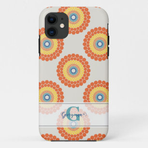 Egeïsche zomer stralende stip Mandala Case-Mate iPhone Case