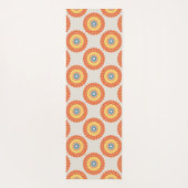 Egeïsche zomer stralende stip Mandala Yogamat (Achterkant)