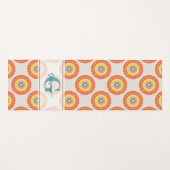 Egeïsche zomer stralende stip Mandala Yogamat (Voorkant (horizontaal))