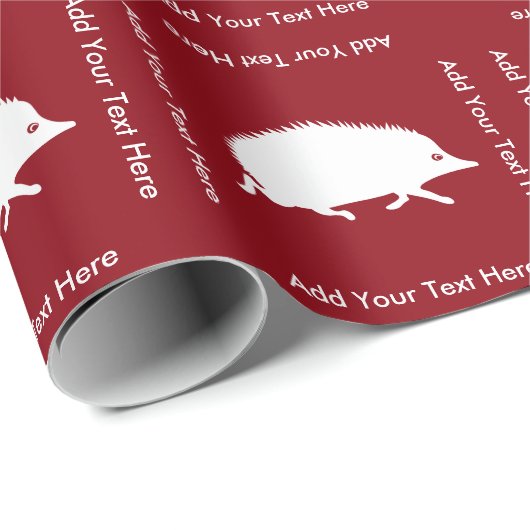 Egel aan het lopen cadeaupapier (Rol Hoek)