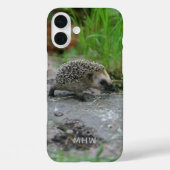 Egel aangepaste monogram telefoongevallen Case-Mate iPhone case (Achterkant)