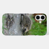 Egel aangepaste monogram telefoongevallen Case-Mate iPhone case (Achterkant (horizontaal))