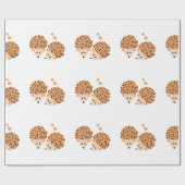 Egel-afbeelding Cadeaupapier (Vlak)