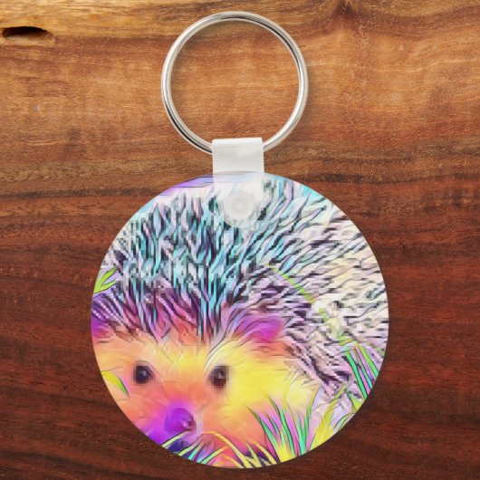 Egel-afbeelding Sleutelhanger (Voorkant)