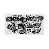 Egel Autumn Rubberstempel (Afrduk)