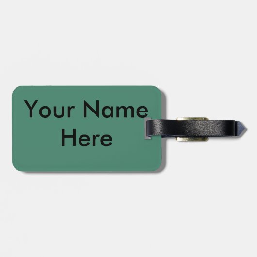 Egel Bagagelabel (Achterkant horizontaal)