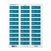 Egel bos etiket (Full Sheet)