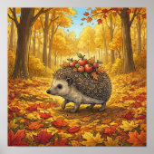 Egel Bosdieren Nurserie Poster (Voorkant)