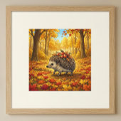 Egel Bosdieren Nurserie Poster