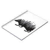 Egel - Bosontwerp Notitieboek (Linkerzijde)