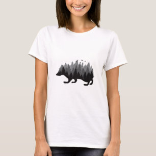 Egel - Bosontwerp T-shirt
