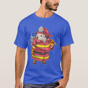 Egel Brandweerman As Brandweer T-shirt