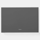 Egel Brides Cute Lesbian Gay Couple Weddenschap Gastenboek (Achterkant)