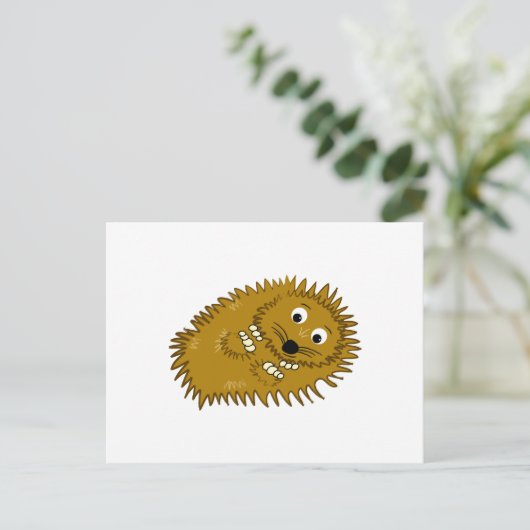 Egel Briefkaart (Staand voorkant)