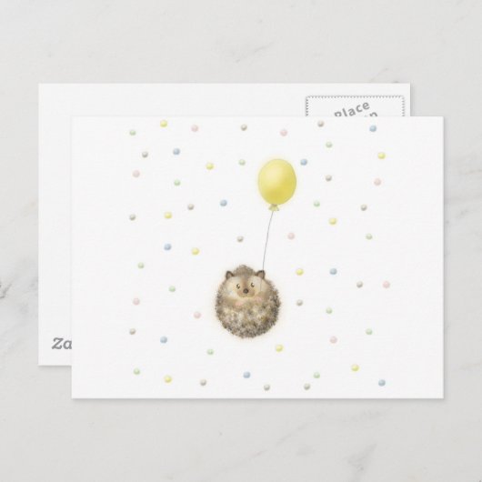 Egel Briefkaart (Voorkant / Achterkant)