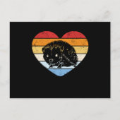 egel briefkaart (Voorkant)