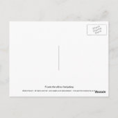 Egel Briefkaart (Achterkant)