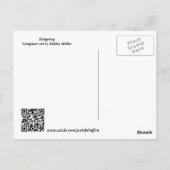 Egel Briefkaart (Achterkant)