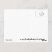 egel-briefkaart briefkaart (Achterkant)