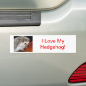 Egel Bumpersticker (Op auto)