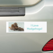 Egel Bumpersticker (Op auto)