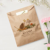 Egel Butterfly paddenstoel Woodland Baby shower Bedankzakje (Gezegeld)