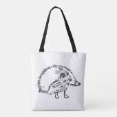 Egel-Canvas tas (Achterkant)