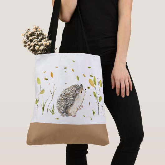 Egel-Canvas tas (Dichtbij)