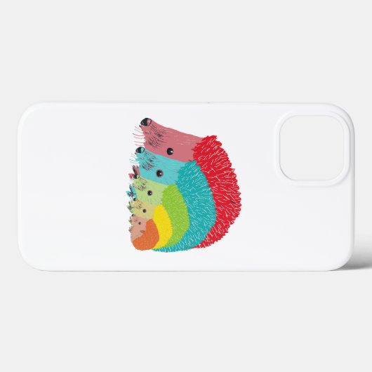 Egel Case-Mate iPhone Case (Achterkant (horizontaal))