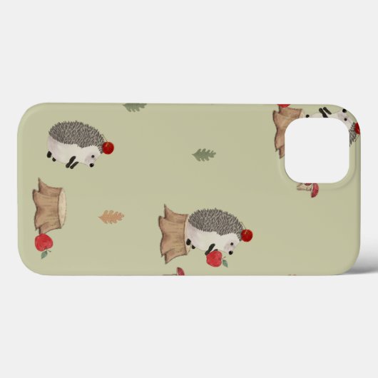 Egel Case-Mate iPhone Case (Achterkant (horizontaal))