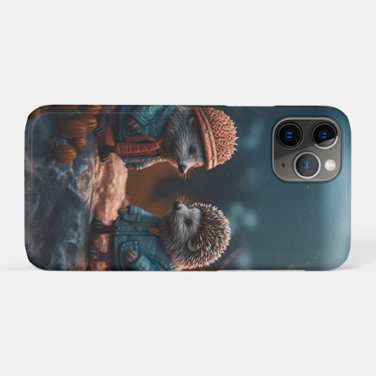 Egel Case-Mate iPhone Case (Achterkant (horizontaal))