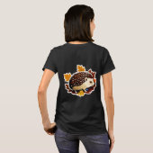 Egel Cozy Bos Leven T-shirt (Achterkant volledig)