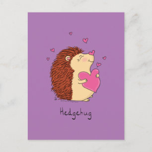 Egel Cute Kinder Valentijnsdag Hugs Briefkaart