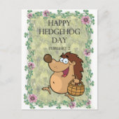 Egel Dag 2 februari Briefkaart (Voorkant)