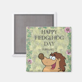 Egel Dag 2 februari Magneet (Voorkant / Achterkant)