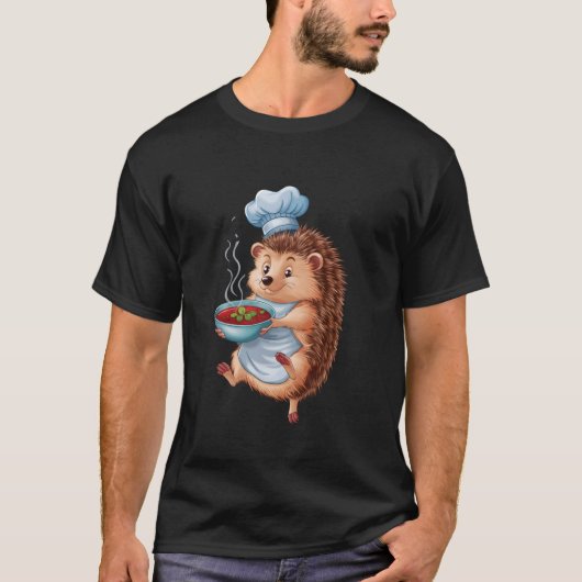 Egel die borsjtsj eet t-shirt (Voorkant)