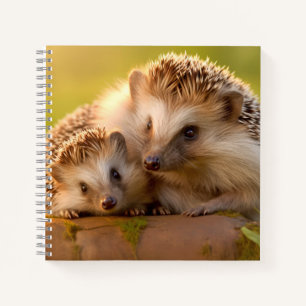 Egel Dier Wild Beauty Freedom Wilderness Kunst Notitieboek