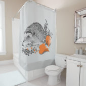 Egel Douchegordijn (In situ)