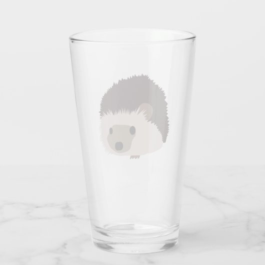 Egel - Drink glas (Achterkant)