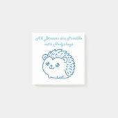Egel droom post het post-it® notes (Voorkant)