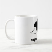 Egel - Eerbiediging van de egel Koffiemok (Links)