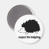 Egel - Eerbiediging van de egel Magneet (Voorkant / Achterkant)