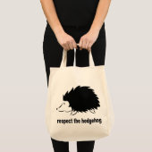Egel - Eerbiediging van de egel Tote Bag (Voorkant (product))