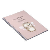 Egel Elfje met Bloemen Notitieboek (Rechterzijde)