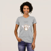 Egel Elfje met Bloemen T-shirt (Voorkant volledig)