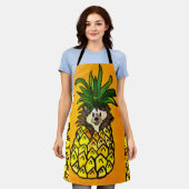 Egel en ananas Schort (Gedragen)