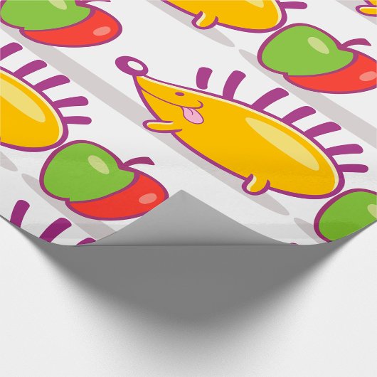 Egel en appel cadeaupapier