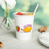 Egel en appel papieren bekers