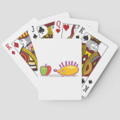 Egel en appel pokerkaarten (Achterkant)